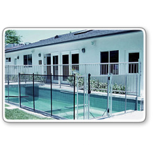 Clôture de piscine en aluminium galvanisé à chaud (ANJIA-032)